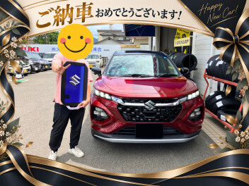 O様のフロンクスを納車しました！！！！